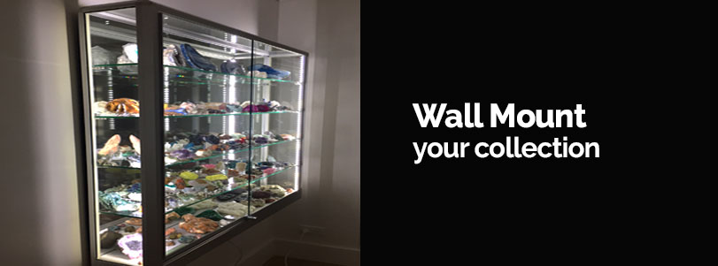 Wall-Mounted Display Cabinets for Collectibles