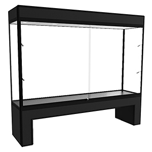 TUC 2400 Black Display Case by Showfront