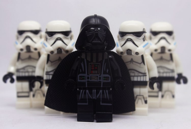 Lego Star Wars display case? The Force is strong with this one!