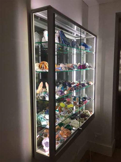 WMC 1200 glass door display case from Showfront