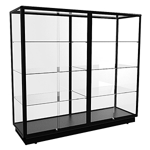 TGL 2000 Black Wall Display Cabinet Extra-Large by Showfront